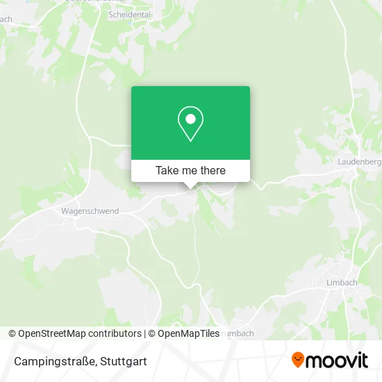 Карта Campingstraße