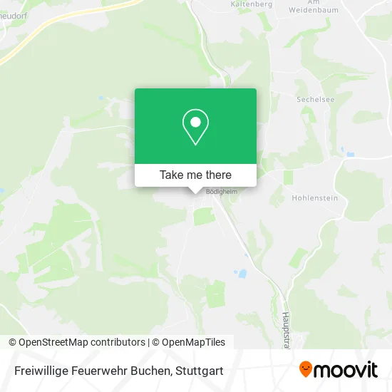 Карта Freiwillige Feuerwehr Buchen