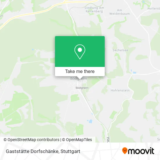 Карта Gaststätte Dorfschänke