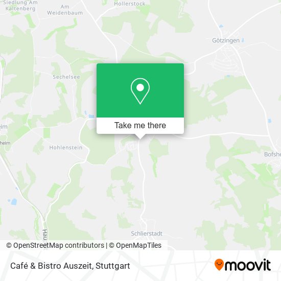 Café & Bistro Auszeit map