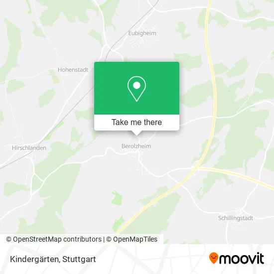 Карта Kindergärten