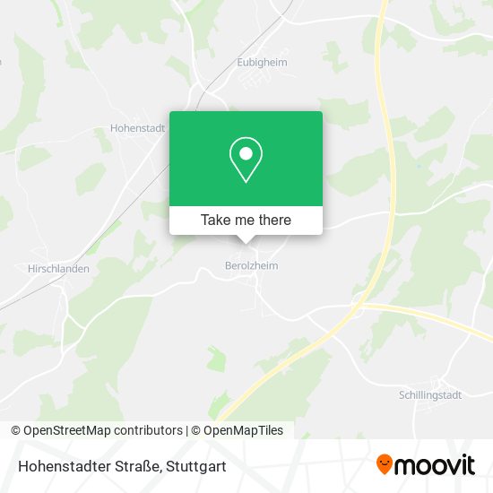 Hohenstadter Straße map