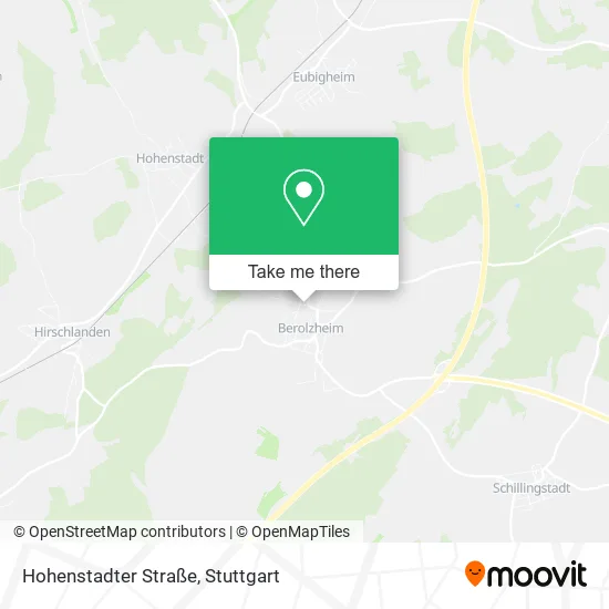 Карта Hohenstadter Straße