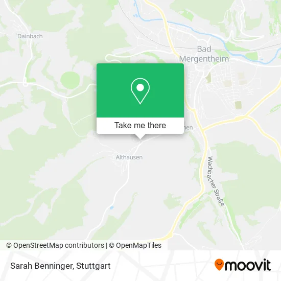 Карта Sarah Benninger