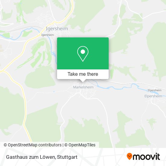 Карта Gasthaus zum Löwen