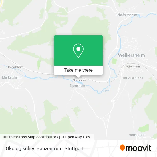 Карта Ökologisches Bauzentrum