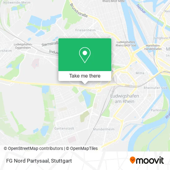 Карта FG Nord Partysaal