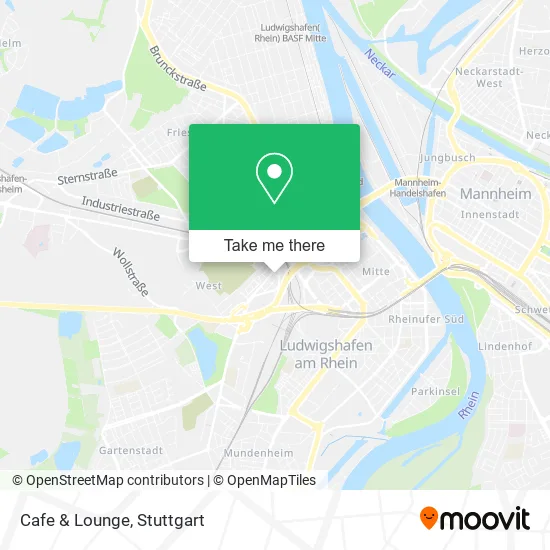 Карта Cafe & Lounge