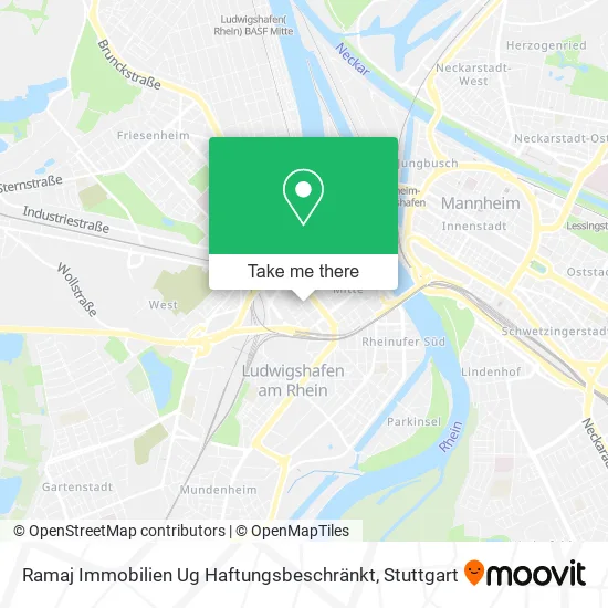 Карта Ramaj Immobilien Ug Haftungsbeschränkt