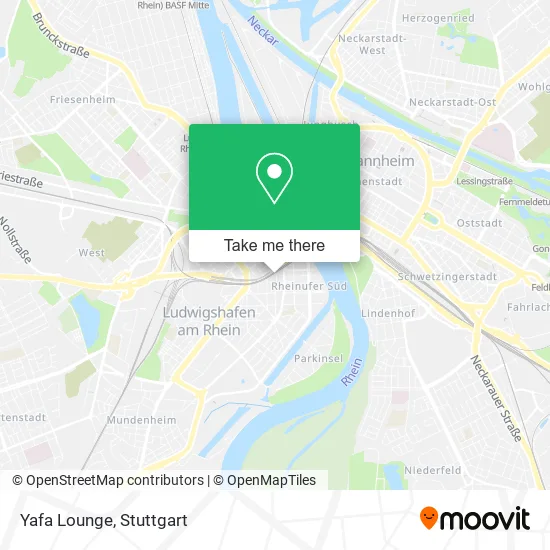 Карта Yafa Lounge