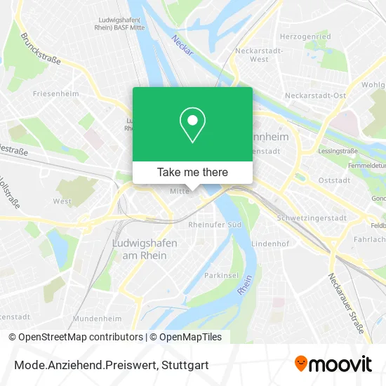 Карта Mode.Anziehend.Preiswert