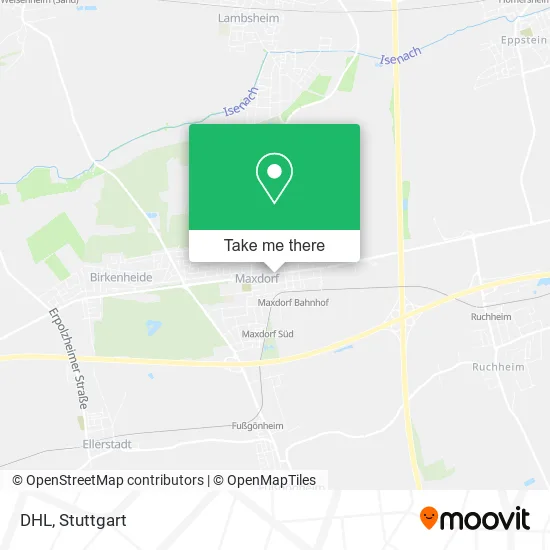 Карта DHL