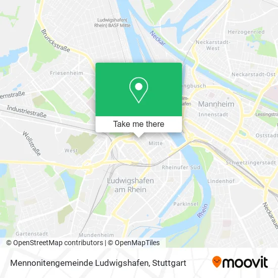 Карта Mennonitengemeinde Ludwigshafen