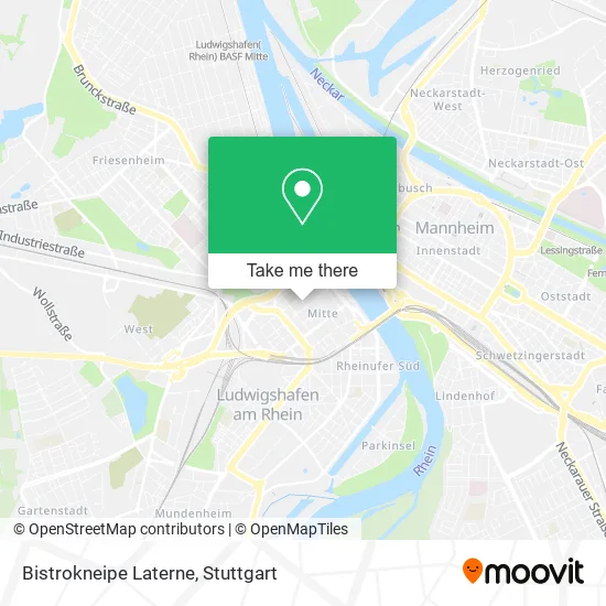 Карта Bistrokneipe Laterne