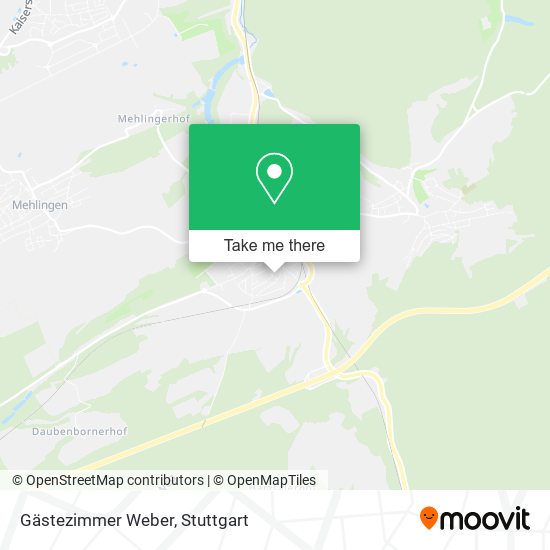 Gästezimmer Weber map