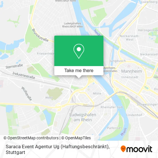Карта Saraca Event Agentur Ug (Haftungsbeschränkt)