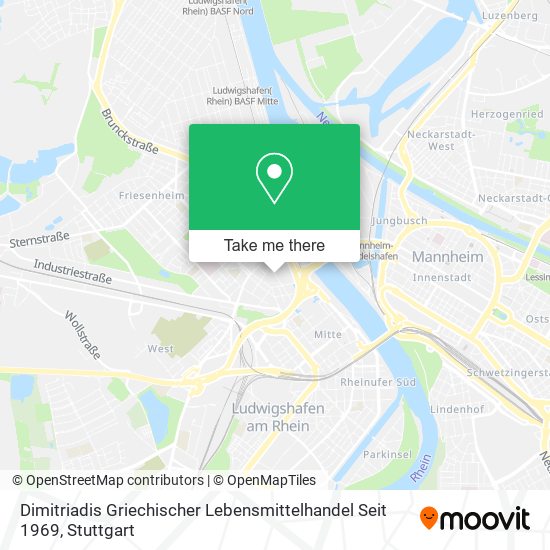 Dimitriadis Griechischer Lebensmittelhandel Seit 1969 map