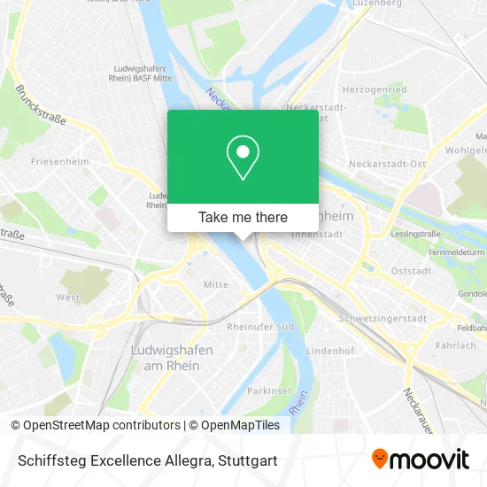 Карта Schiffsteg Excellence Allegra