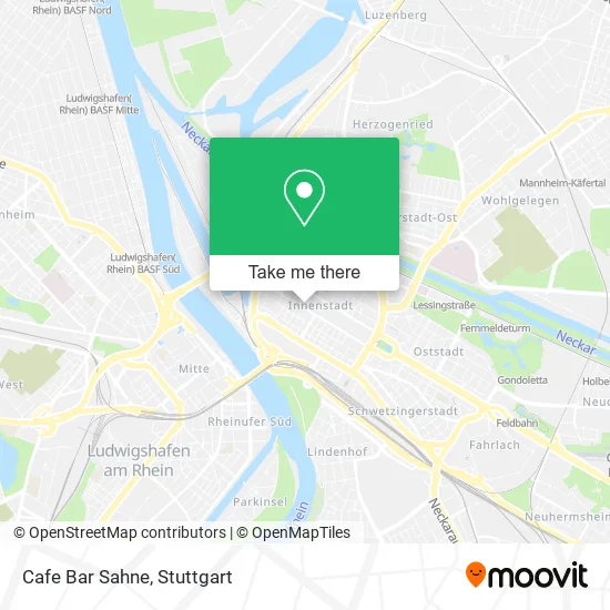 Карта Cafe Bar Sahne