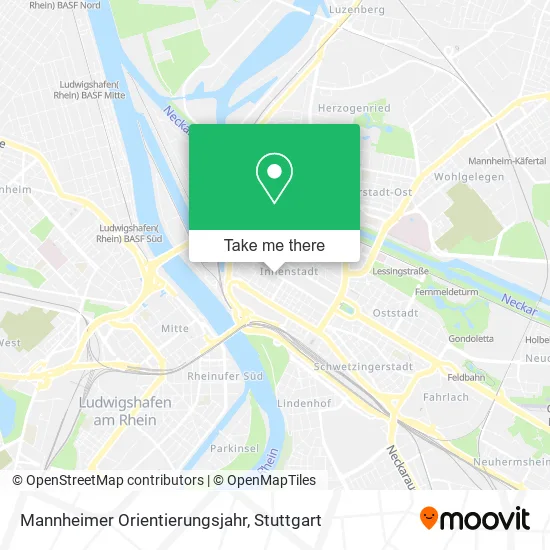Карта Mannheimer Orientierungsjahr