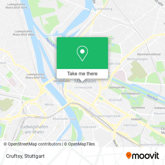 Карта Cruftsy