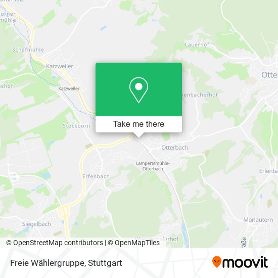 Freie Wählergruppe map