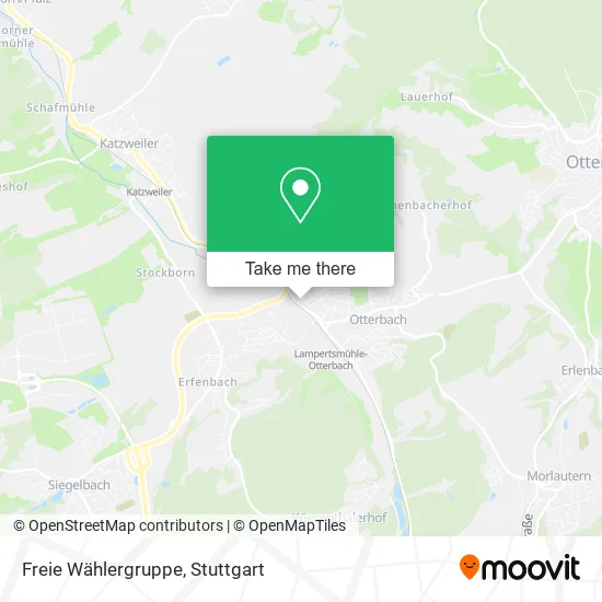 Карта Freie Wählergruppe