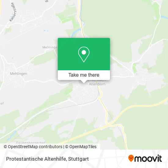 Карта Protestantische Altenhilfe