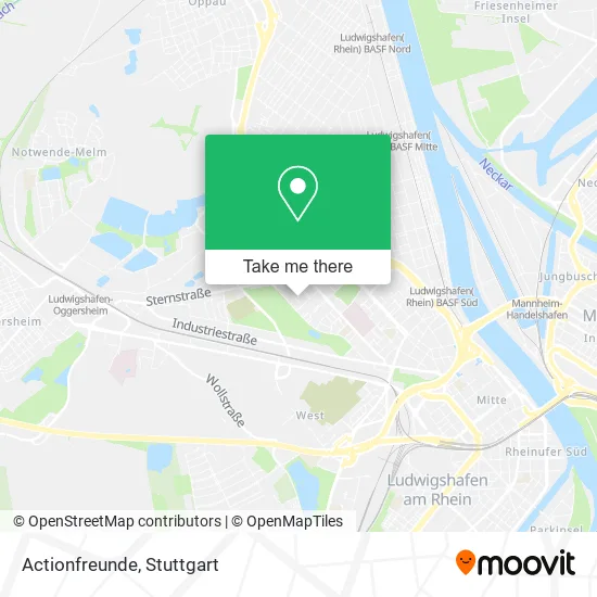 Карта Actionfreunde