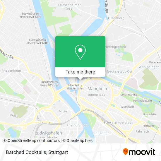 Карта Batched Cocktails
