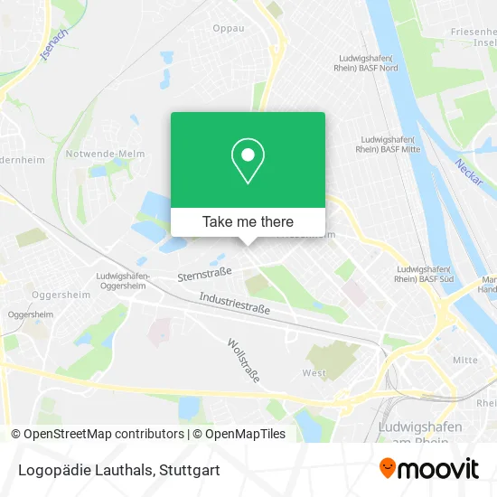 Карта Logopädie Lauthals