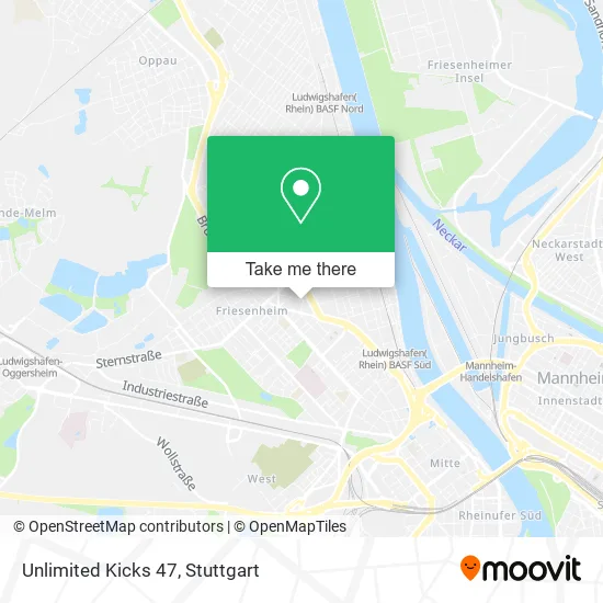 Карта Unlimited Kicks 47