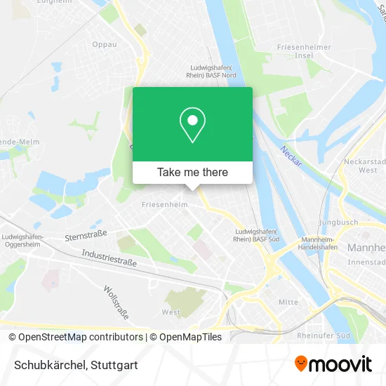 Карта Schubkärchel