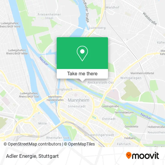Карта Adler Energie