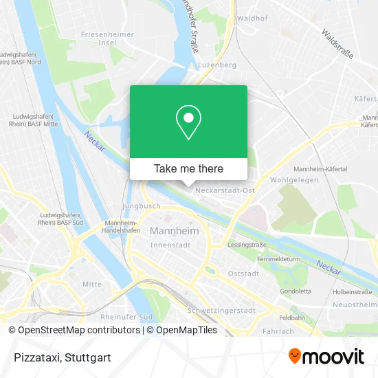 Карта Pizzataxi