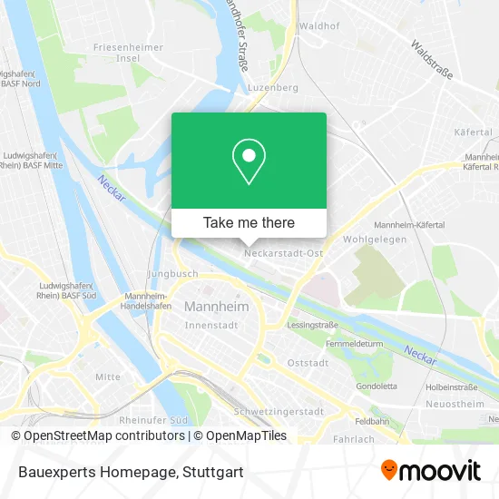 Карта Bauexperts Homepage
