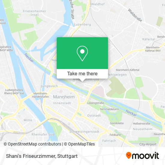 Карта Shani's Friseurzimmer