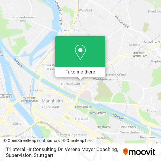 Карта Trilateral Hr Consulting Dr. Verena Mayer Coaching, Supervision