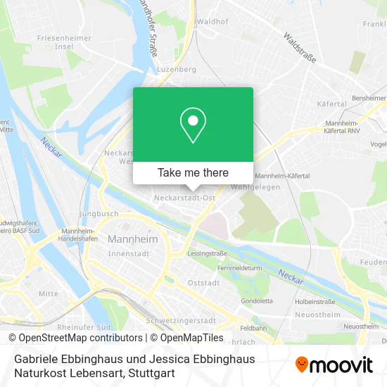 Gabriele Ebbinghaus und Jessica Ebbinghaus Naturkost Lebensart map