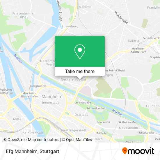 Карта Efg Mannheim