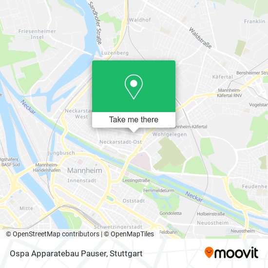 Ospa Apparatebau Pauser map