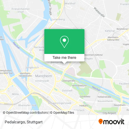 Карта Pedalcargo