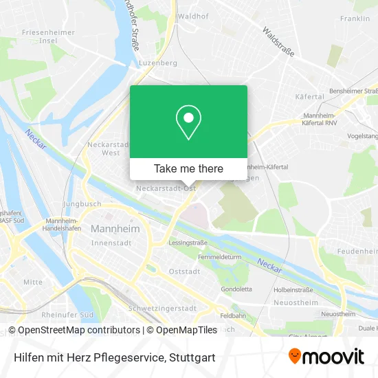 Карта Hilfen mit Herz Pflegeservice