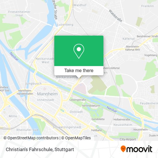 Christian's Fahrschule map