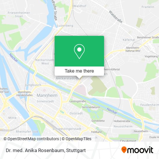 Dr. med. Anika Rosenbaum map