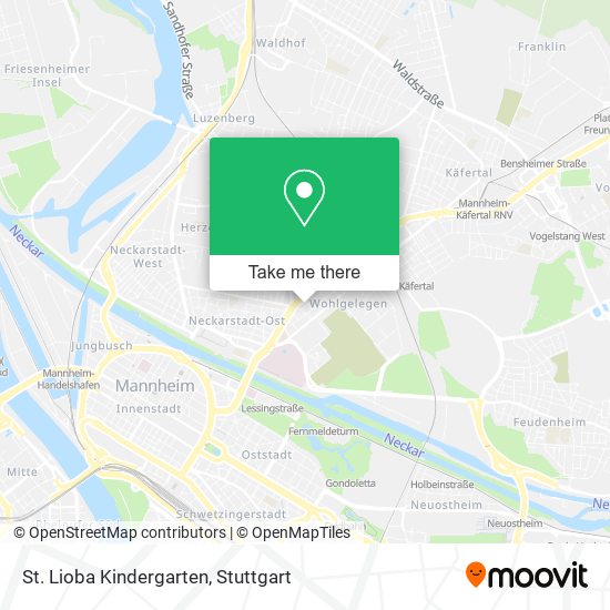 St. Lioba Kindergarten map