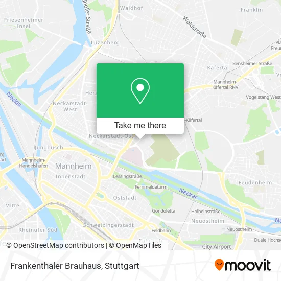 Карта Frankenthaler Brauhaus
