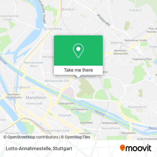 Lotto-Annahmestelle map