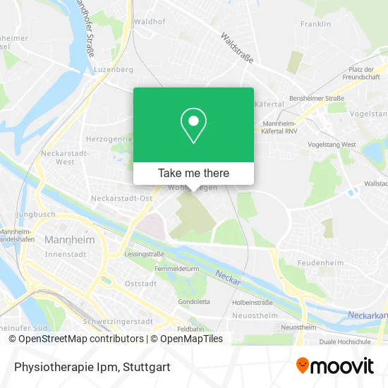 Карта Physiotherapie Ipm
