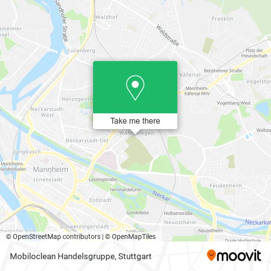 Карта Mobiloclean Handelsgruppe
